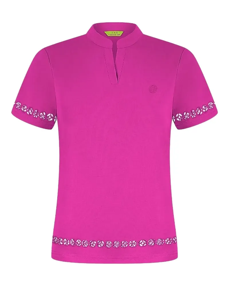 Shanghai Tang T-Shirt aus Baumwolle - Rosa Rosa