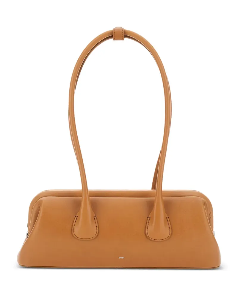 OSOI Mini Boat Wide Schultertasche - Braun Braun