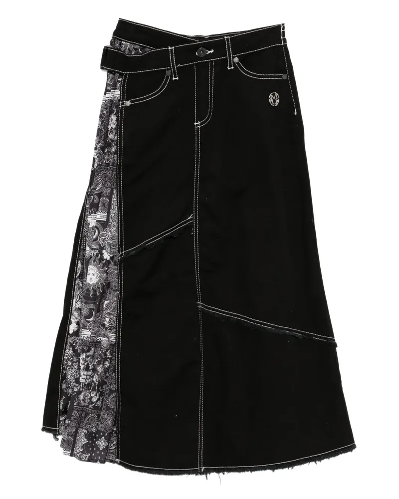 Musium Div. Rock aus Denim - Schwarz Schwarz