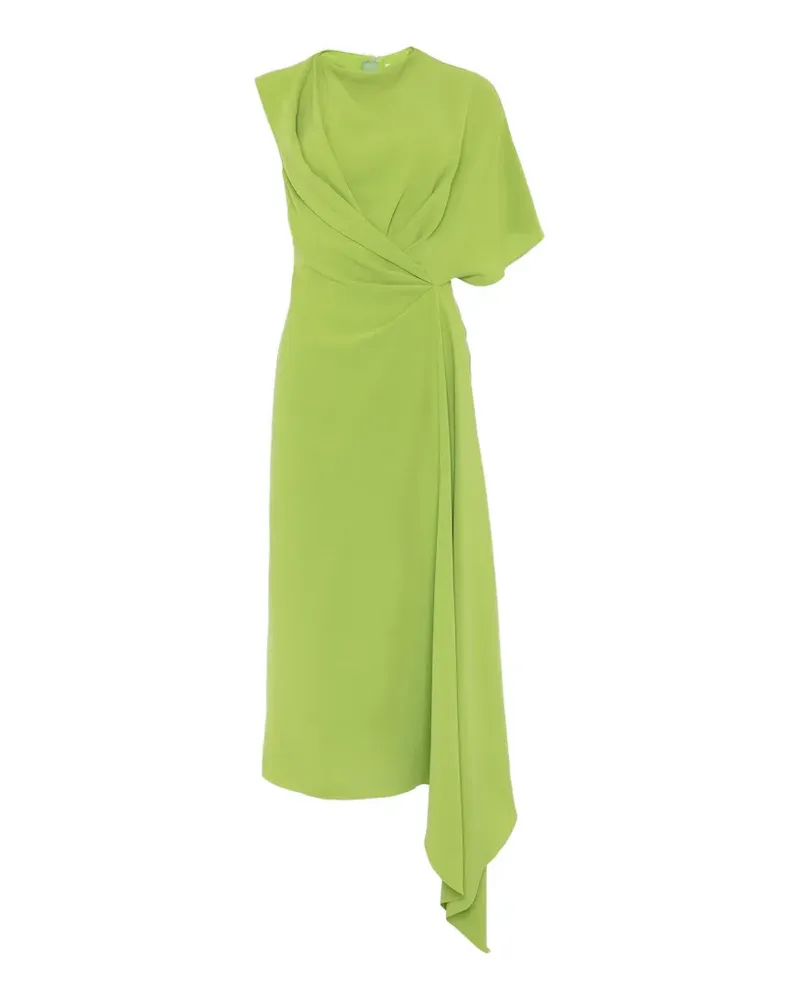 Roksanda Ilincic Elva draped midi dress - Grün Grün