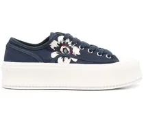 Florarl Sportiness Canvas-Sneakers