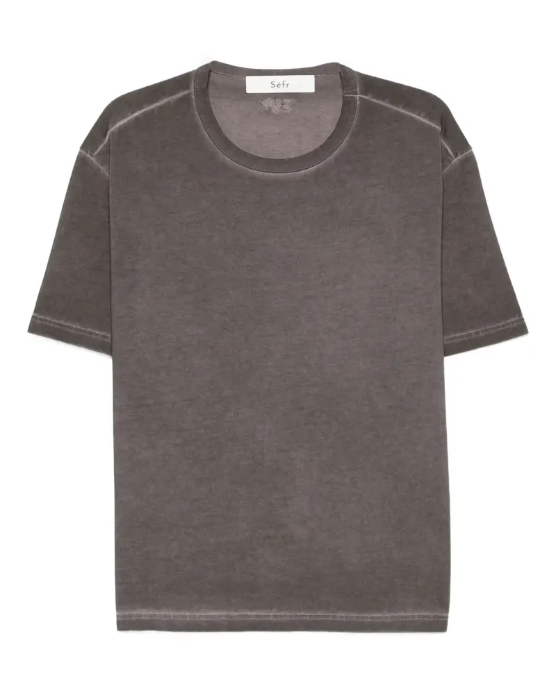 Séfr Klassisches T-Shirt - Braun Braun