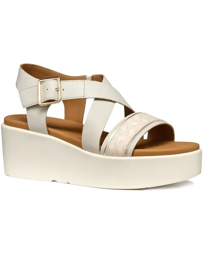 Geox Platea-Sandalen mit Schnalle 60mm - Nude Nude
