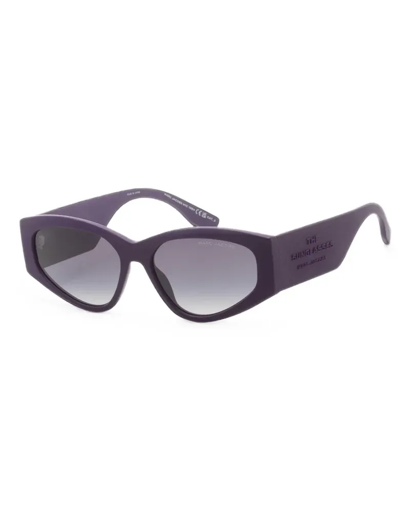 Marc Jacobs Sonnenbrille mit geometrischem Gestell - Violett Violett