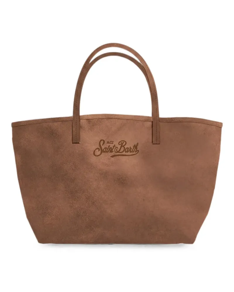 MC2 Saint Barth City Tasche aus Wildleder - Braun Braun