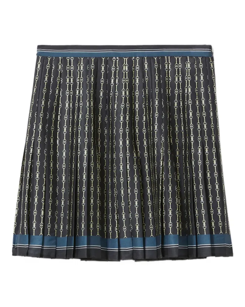 Claudie Pierlot Minirock mit Ketten-Print - Schwarz Schwarz