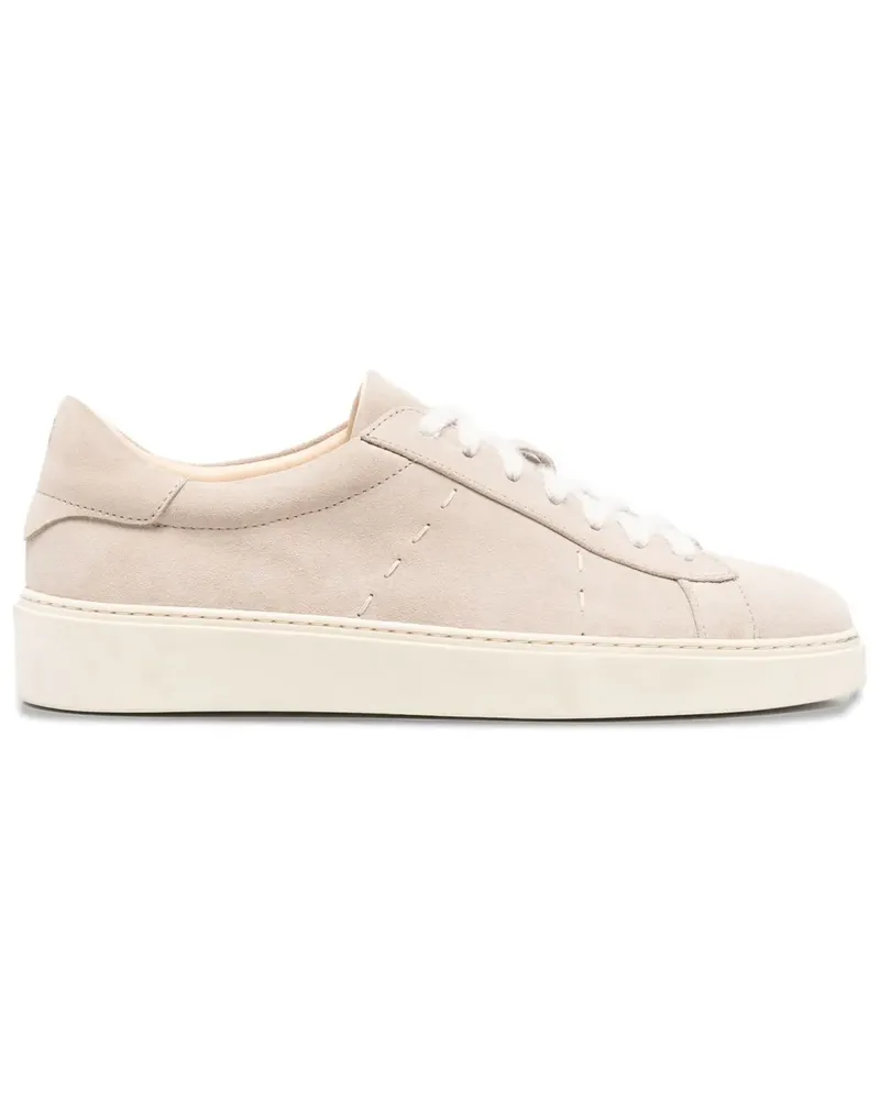 Eleventy Sneakers aus Wildleder - Nude Nude