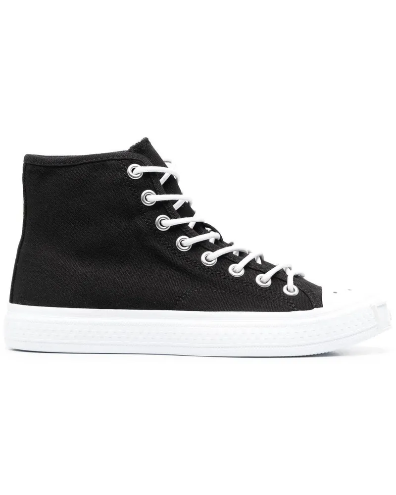 Acne Studios Sneakers mit Kontrastkappe - Schwarz Schwarz
