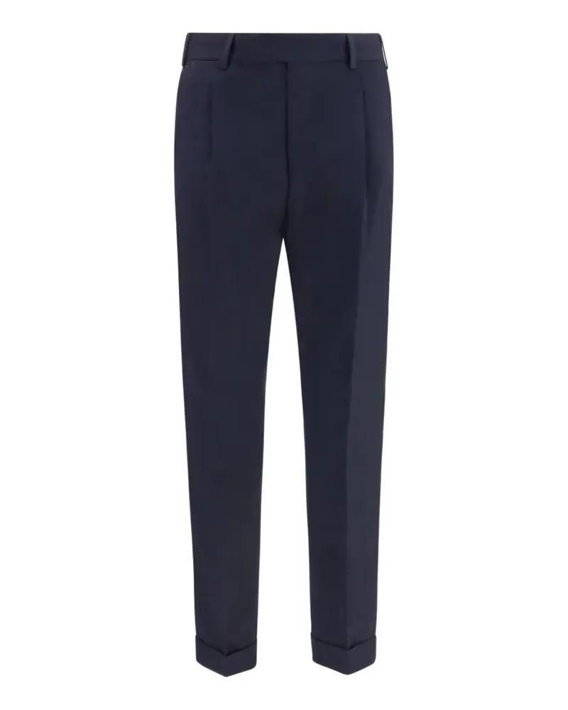PT TORINO Rebel pleated trousers - Blau Blau
