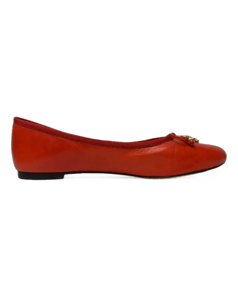 Tory Burch Tory Ballerinas mit Anhänger - Orange Orange