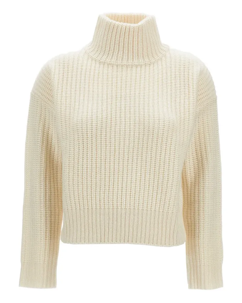 Lisa Yang turtleneck long-sleeves sweater - Weiß Weiß