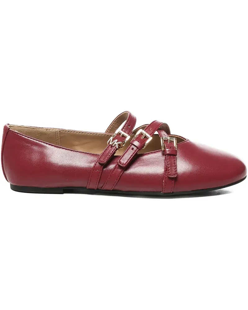 Michael Kors Ballerinas mit Schnallenriemen - Rot Rot