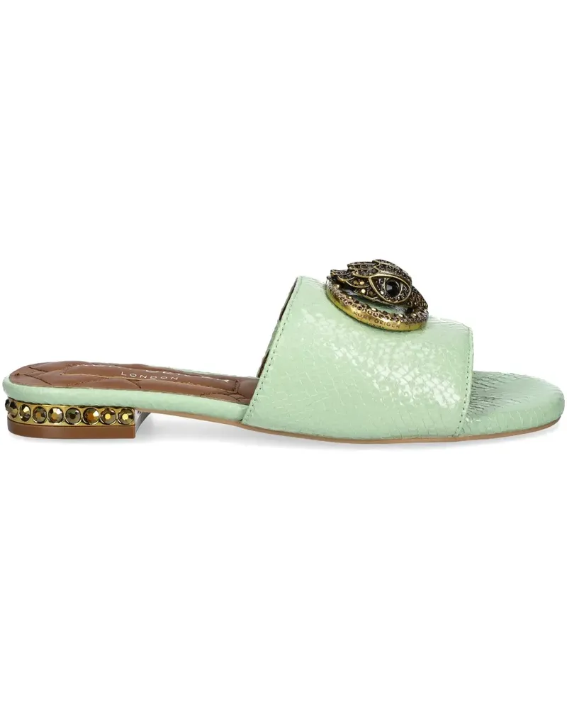 Kurt Geiger Flache Chelsea Sandalen - Grün Grün
