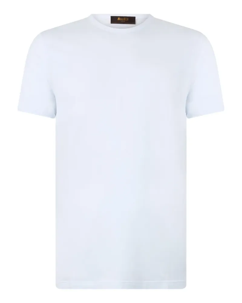 MOORER crew-neck T-shirt - Weiß Weiß