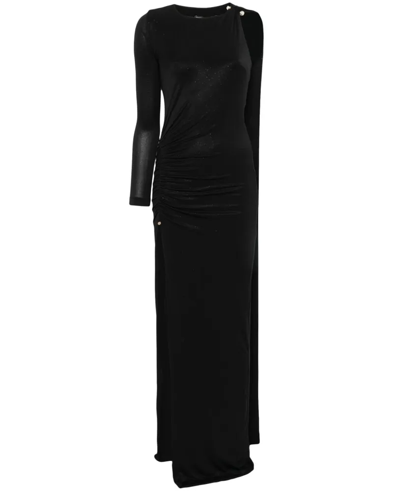 NISSA Rückenfreies Maxikleid - Schwarz Schwarz