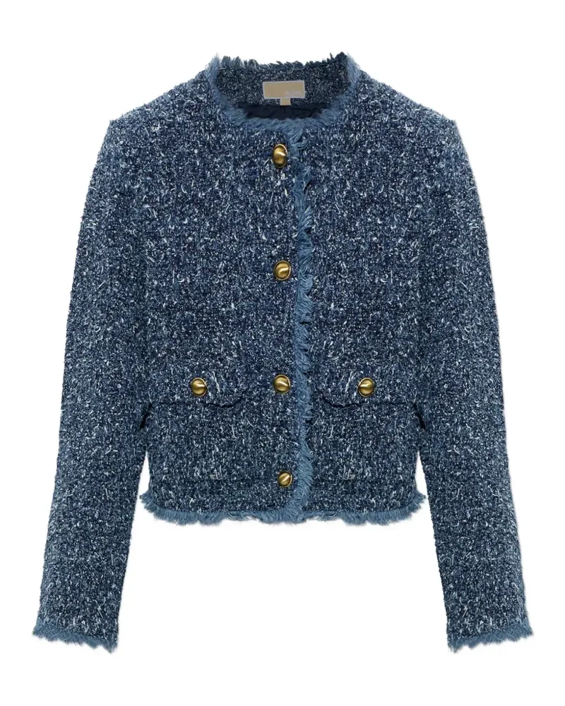 Michael Kors Jeansjacke mit Nadelstich - Blau Blau