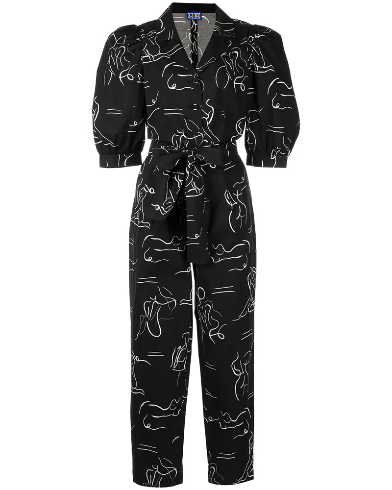 LHD Casitas Jumpsuit - Schwarz Schwarz