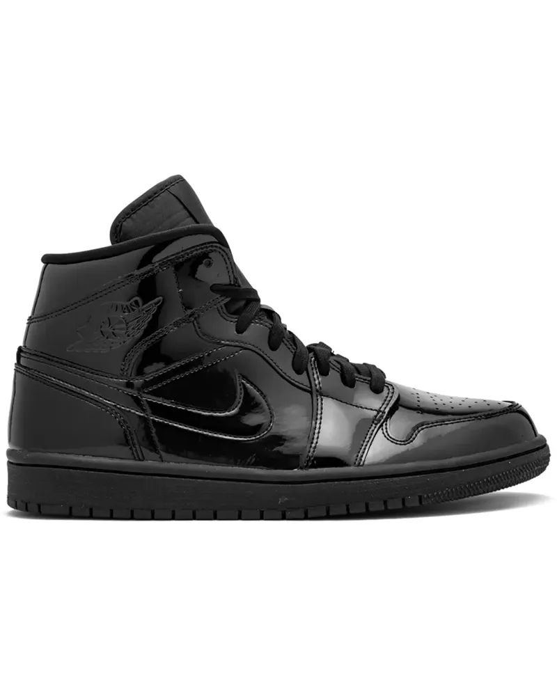 Jordan Air  1 Mid' Sneakers - Schwarz Schwarz
