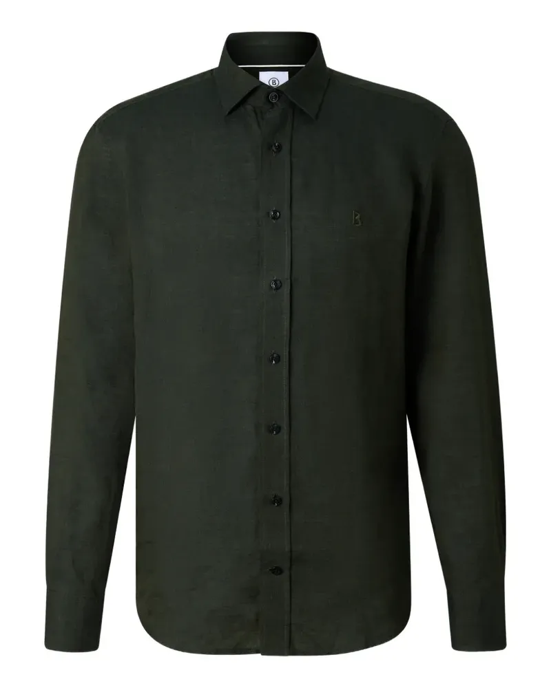 Bogner Timi Hemd mit Button-down-Kragen - Grün Grün