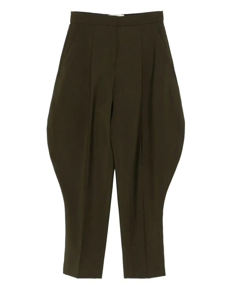 Fendi Plissierte Hose - Grün Grün