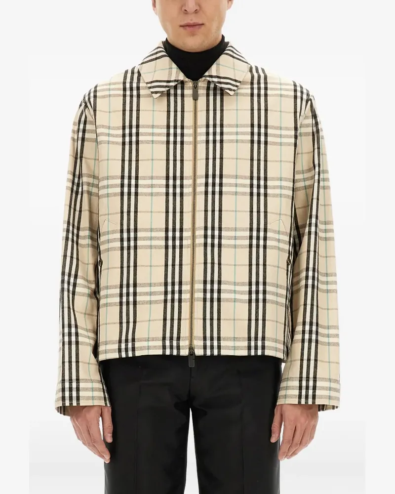 Burberry Vintage Check jacket - Nude Nude