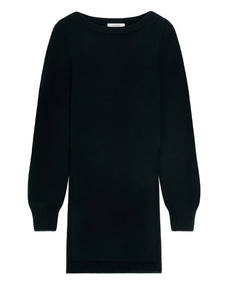 Christophe Lemaire Pullover mit Seitenschlitz - Schwarz Schwarz