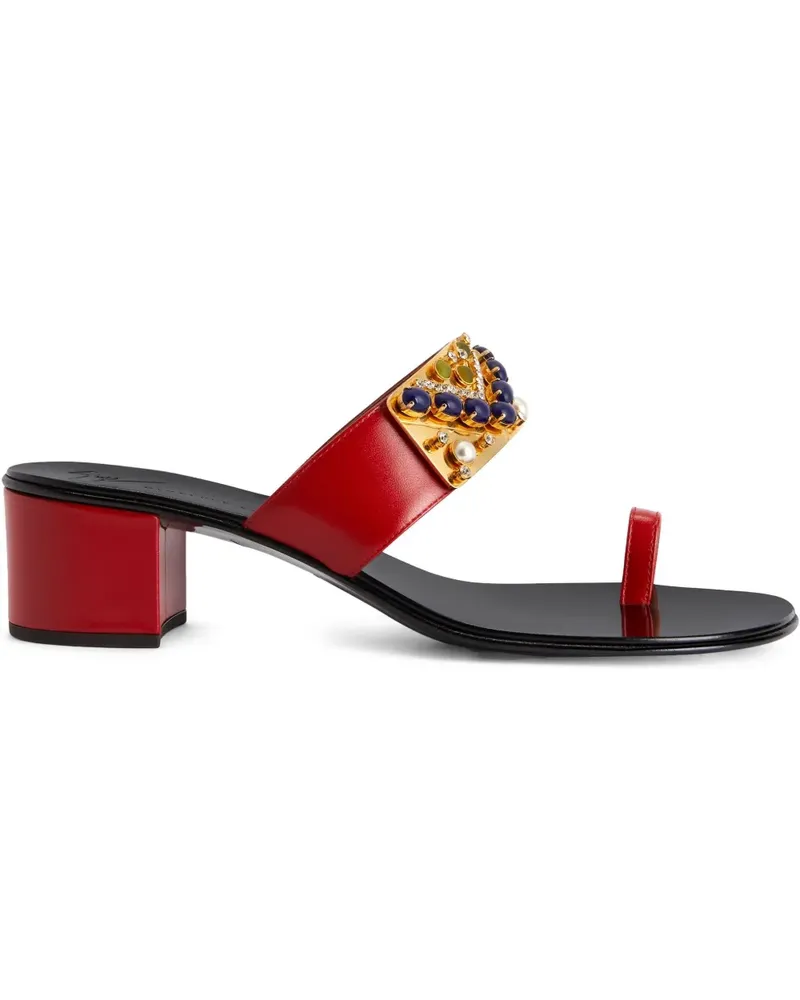 Giuseppe Zanotti Nefertiti Sandalen 40mm - Rot Rot