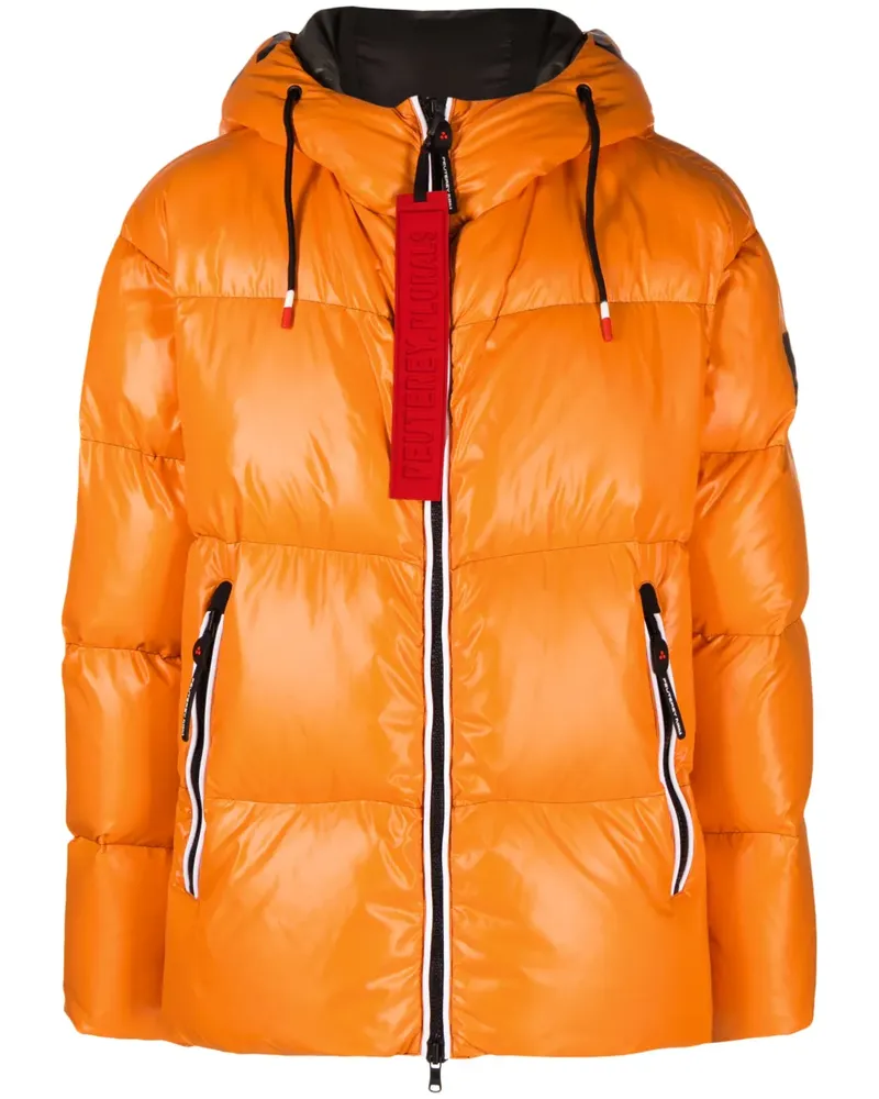 Peuterey Core Daunenjacke mit Kapuze - Orange Orange
