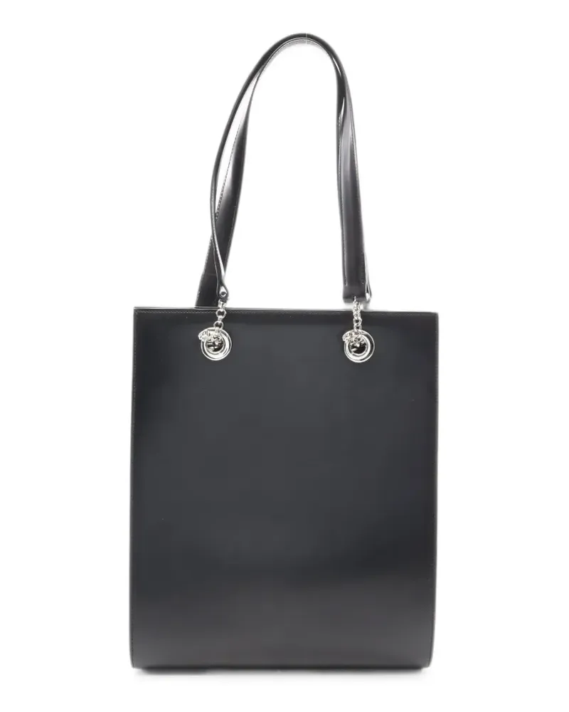 Cartier 2010s Panthère leather tote bag - Schwarz Schwarz