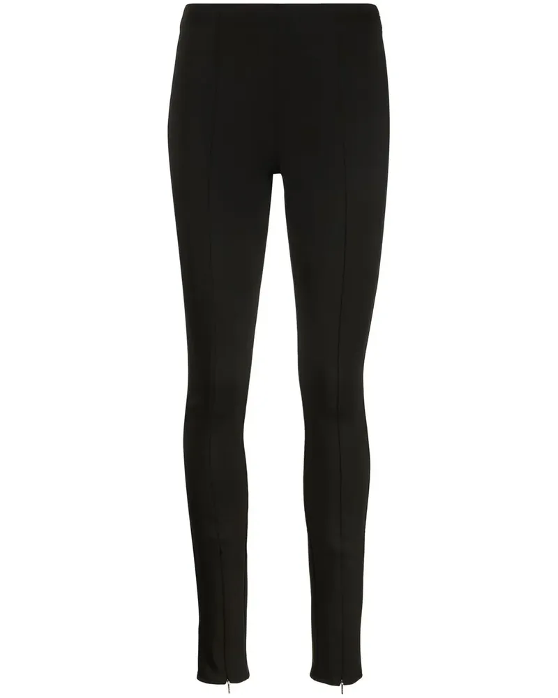 Calvin Klein Leggings mit Reißverschlüssen - Schwarz Schwarz