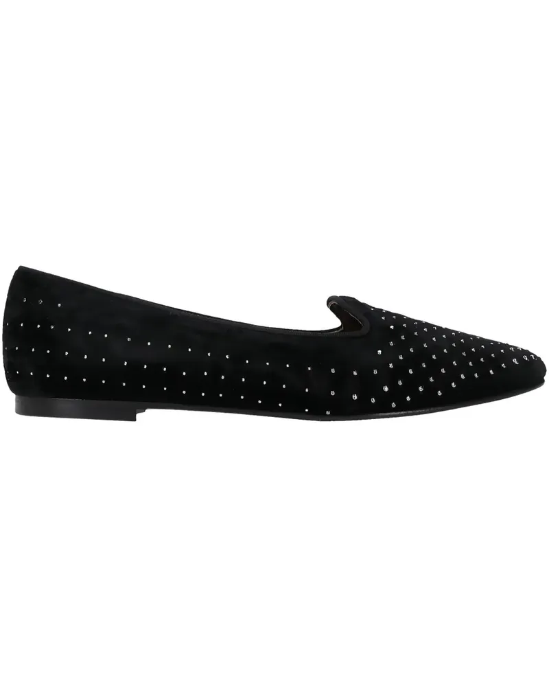 Castañer studded velvet loafers - Schwarz Schwarz
