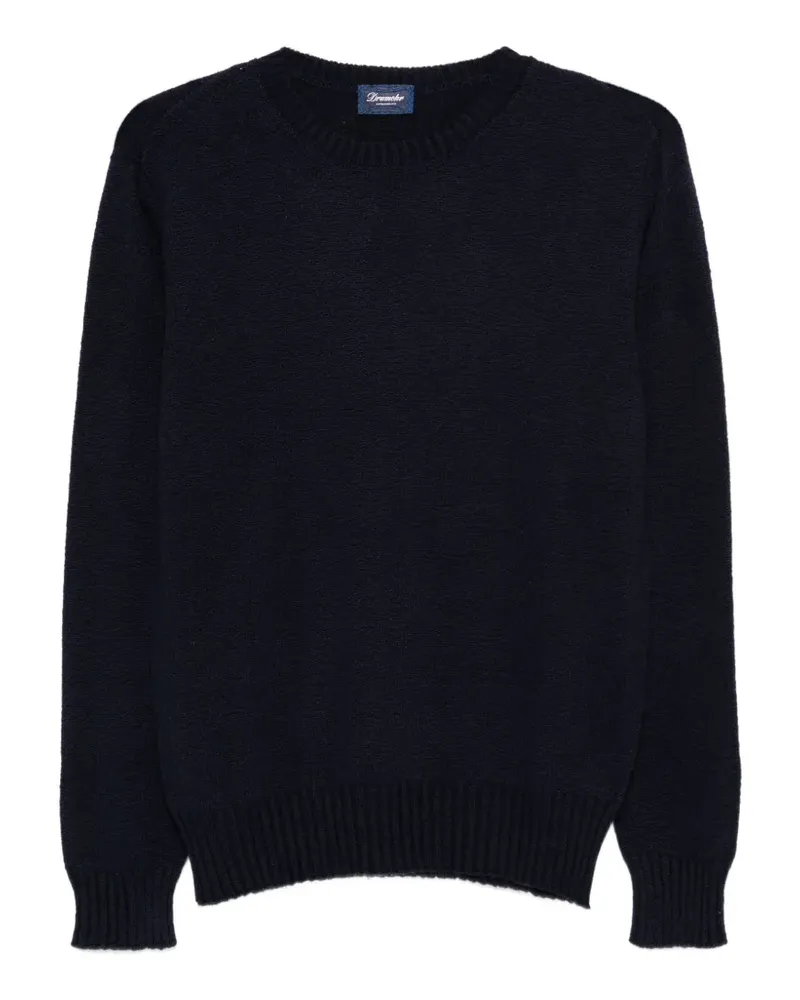 Drumohr  Pullover mit rundem Ausschnitt - Blau Blau