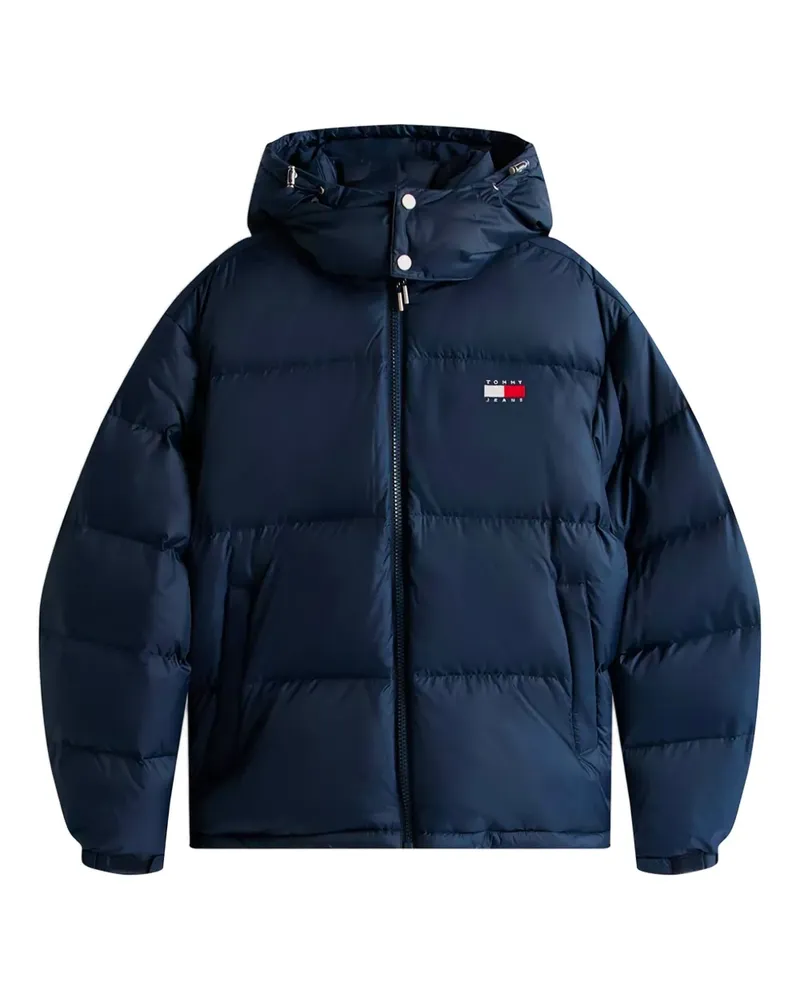 Tommy Hilfiger Gefütterte Kapuzenjacke - Blau Blau