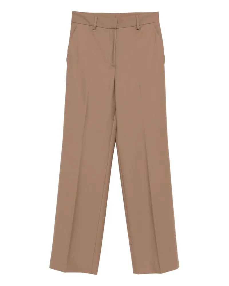 Antonelli Firenze Robinia Hose mit geradem Bein - Braun Braun