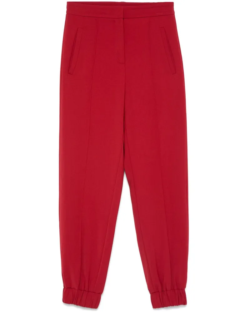 Patrizia Pepe Klassische Tapered-Hose - Rot Rot