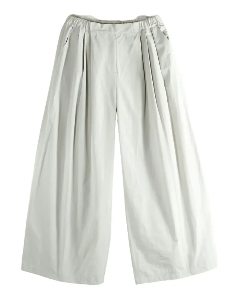 AMOMENTO pleated wide-leg trousers - Grau Grau