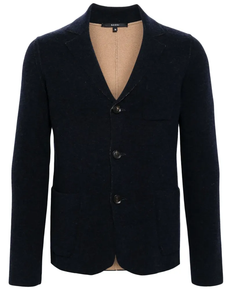 Gucci Einreihiges Sakko - Blau Blau