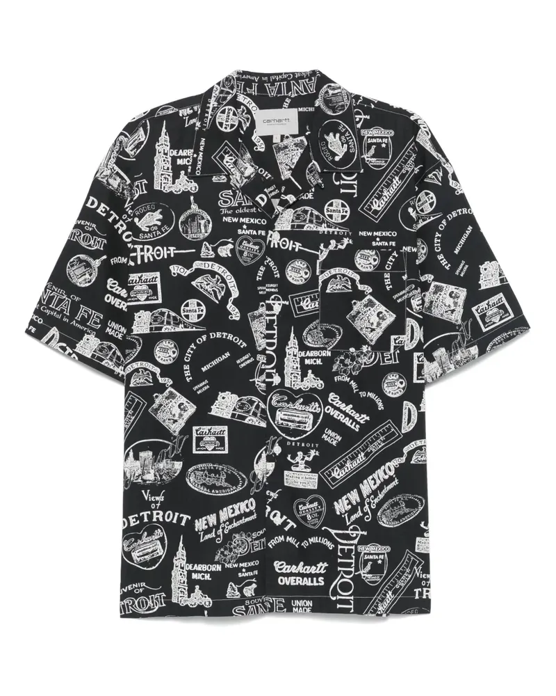 Carhartt WIP State Souvenir Hemd - Schwarz Schwarz