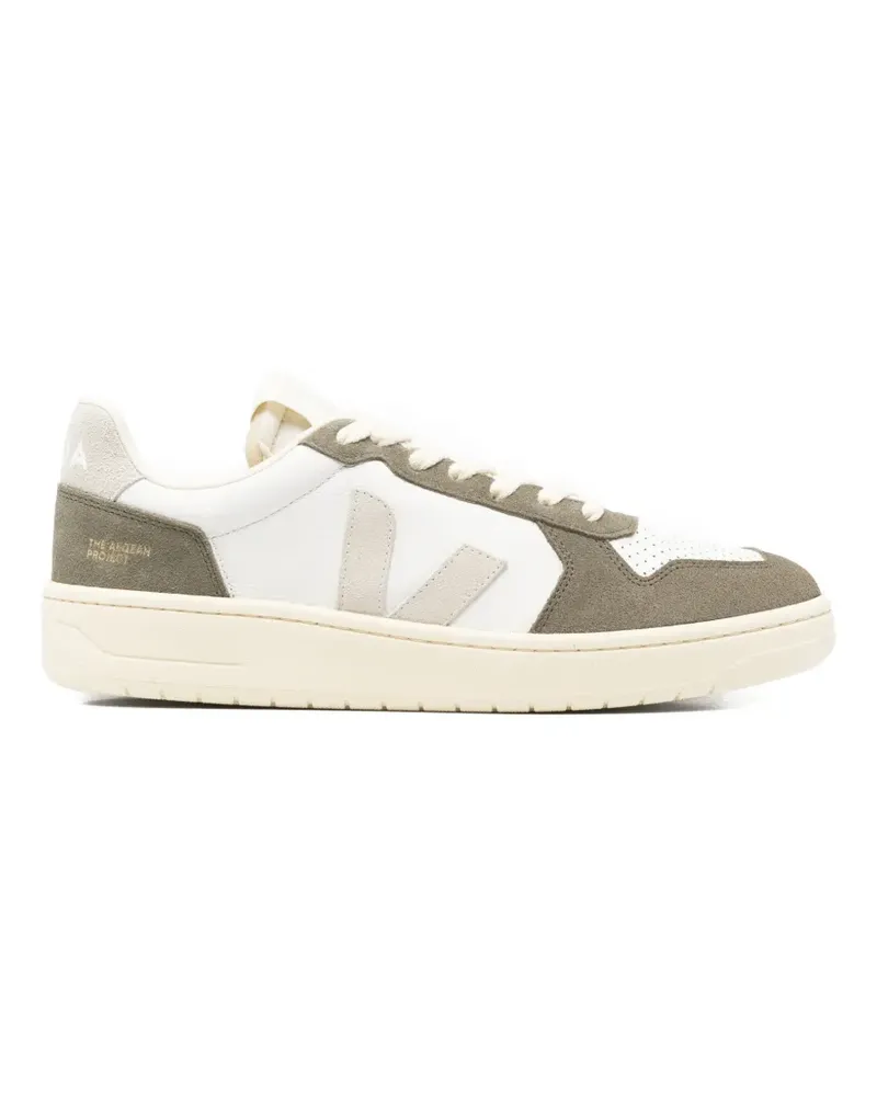 VEJA panelled perforated sneakers - Nude Nude