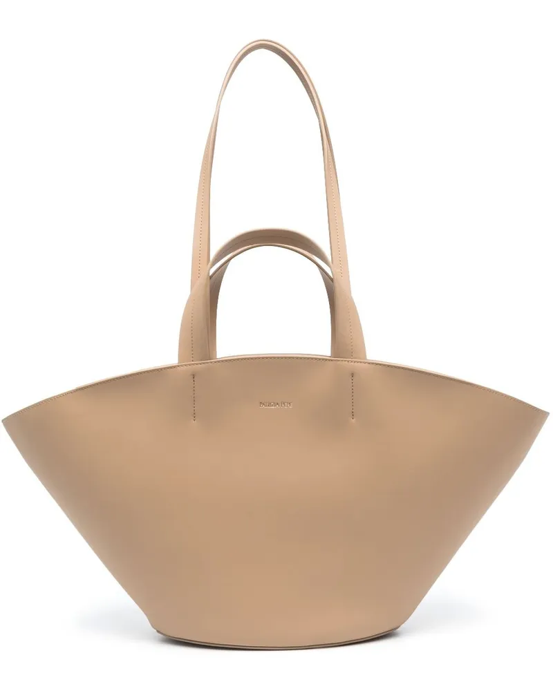 Patrizia Pepe Handtasche in Trapezform Nude