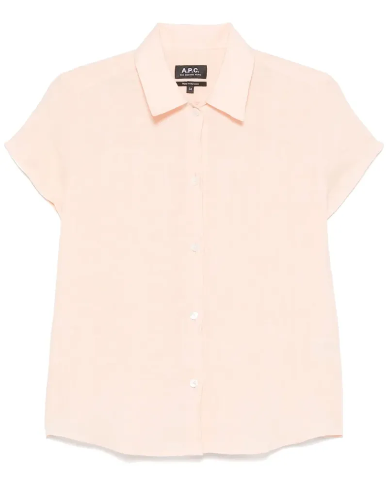 A.P.C. Marina Hemd - Orange Orange
