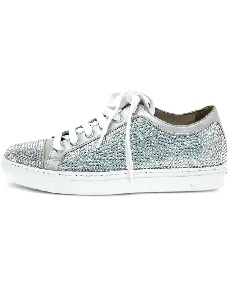 Le Silla Sneakers mit Kristallen - Grau Grau