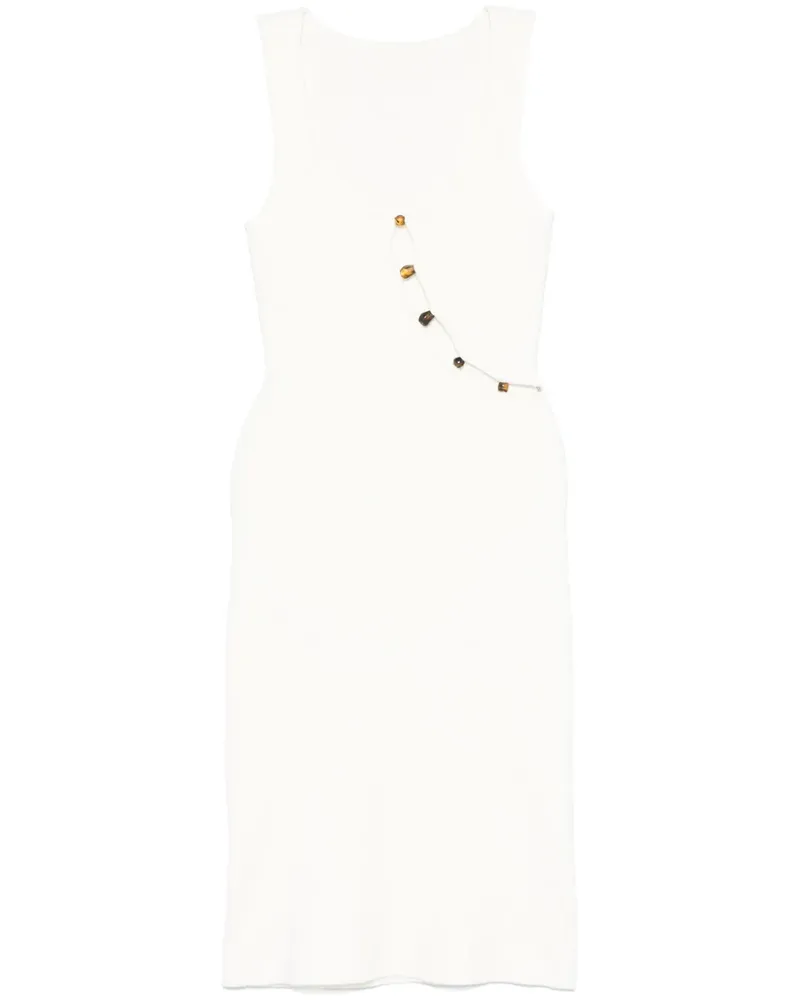 SIR Kleid mit Cut-Outs - Weiß Weiß