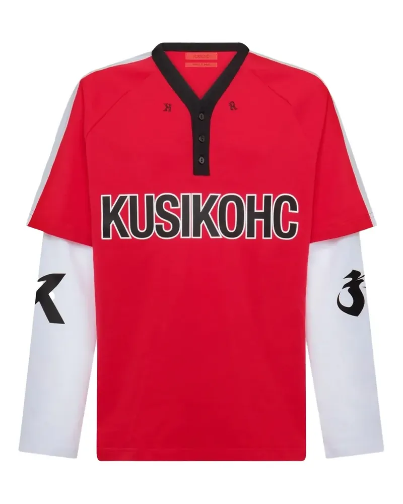 KUSIKOHC Baseball Poloshirt - Rot Rot