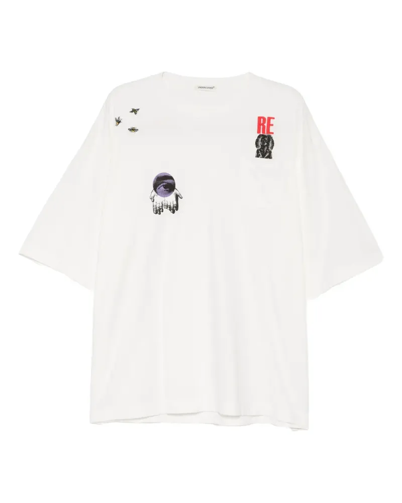 Undercover printed T-shirt - Weiß Weiß