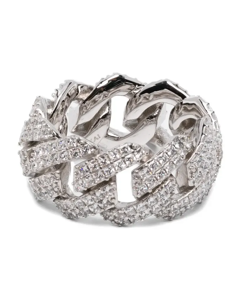 DARKAI Ring mit Diamanten - Silber Silber
