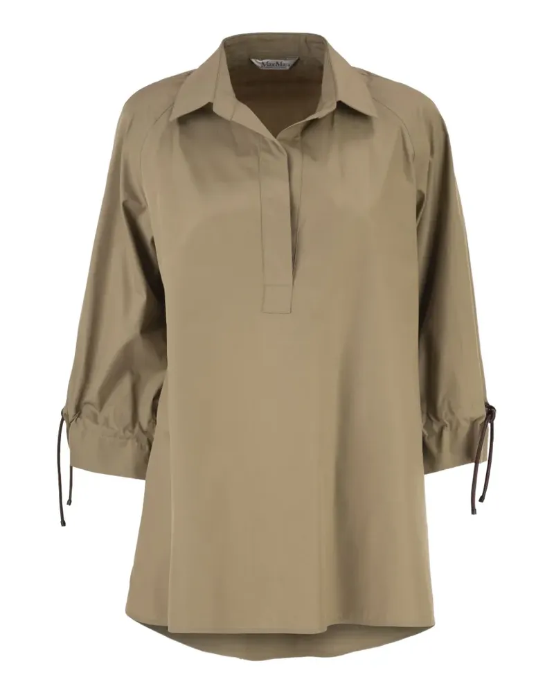 Max Mara cotton blouse - Nude Nude