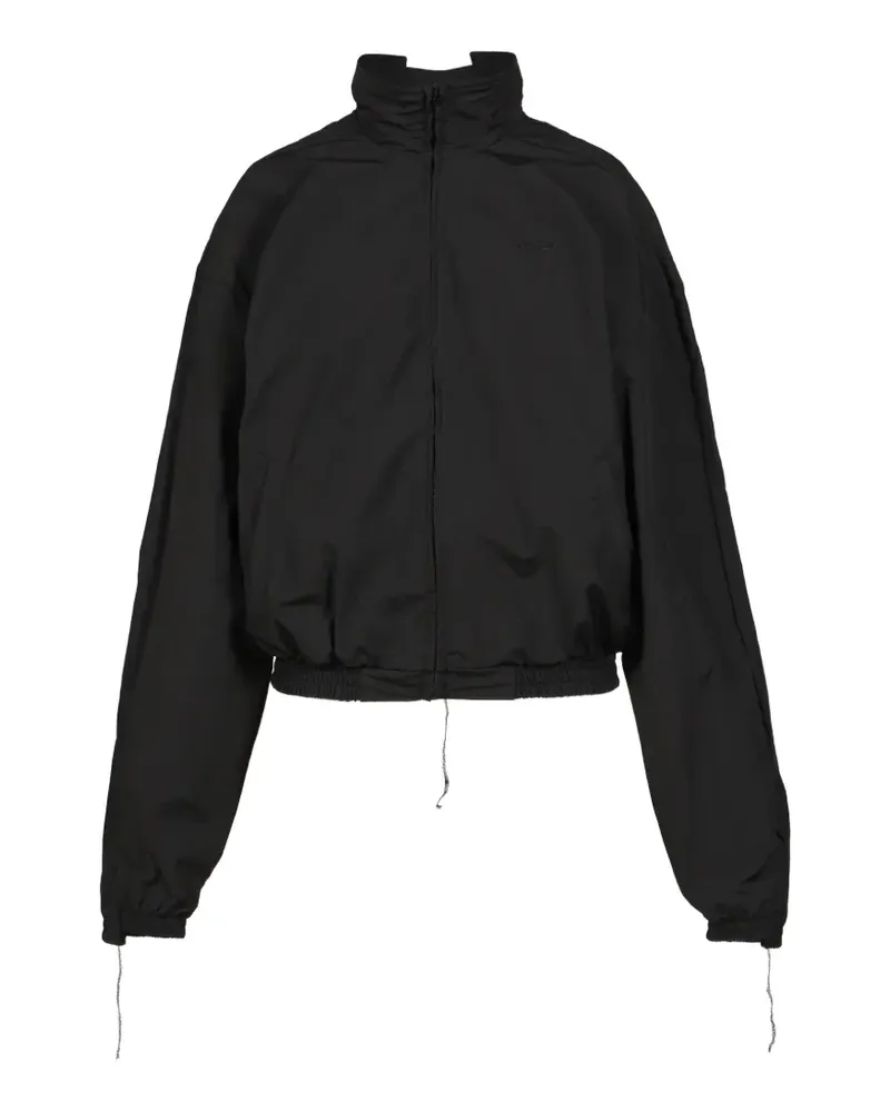 VETEMENTS zip-up tracksuit jacket - Schwarz Schwarz