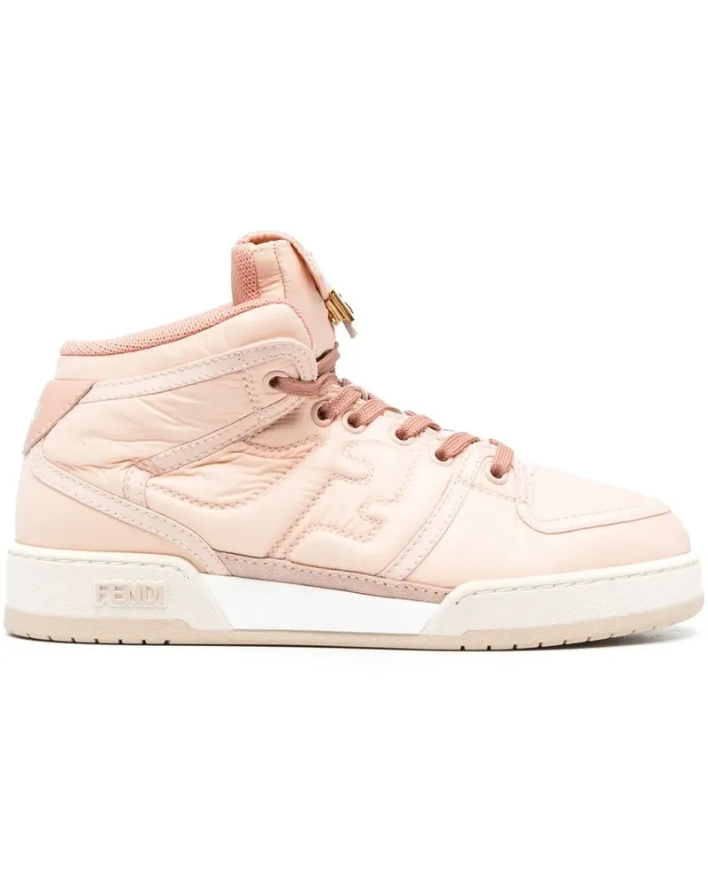Fendi Match High-Top-Sneakers - Rosa Rosa