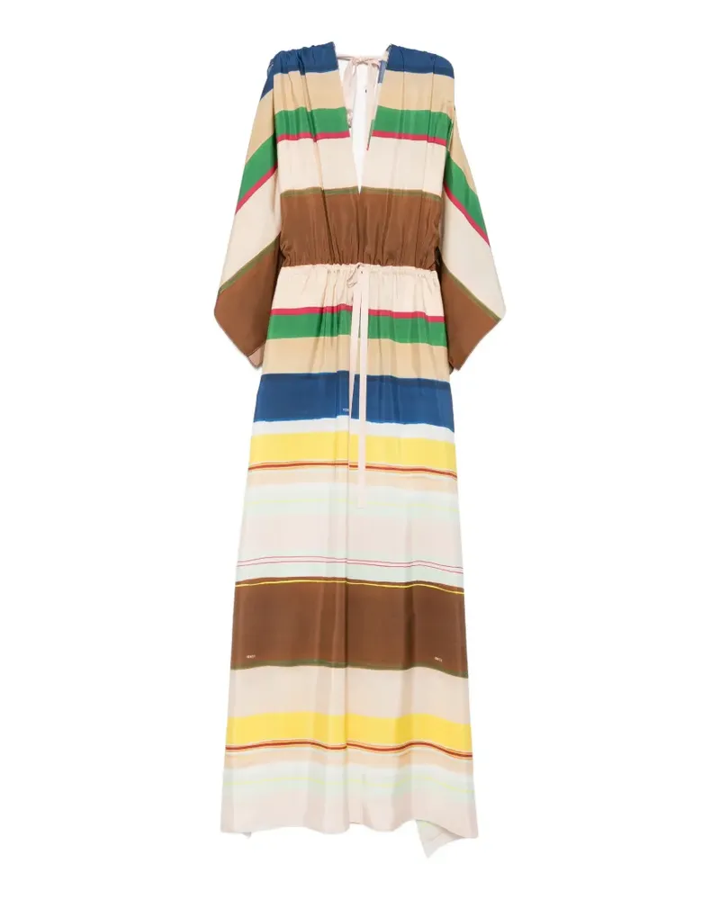 Fendi Gestreifter Jumpsuit - Nude Nude
